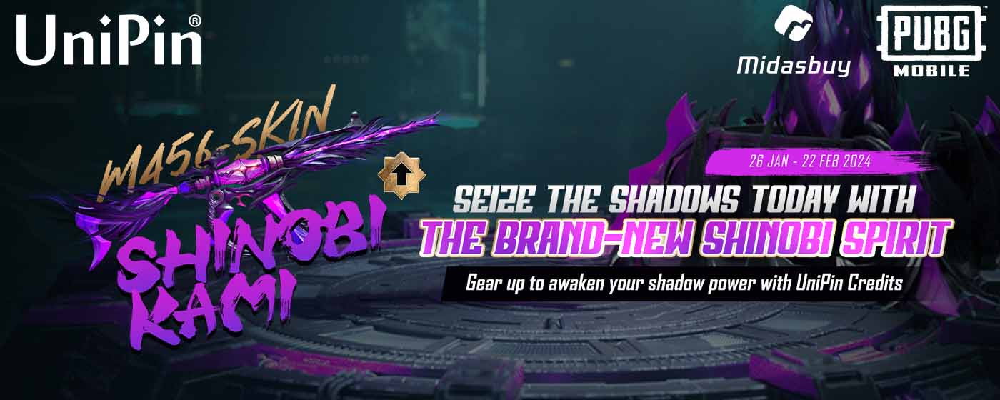 Embrace The Shadows: Unleash The All-New Shinobi Spirit With 8% Progressive Cashback (MY)